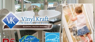 Vinyl Kraft Sliding Patio Doors